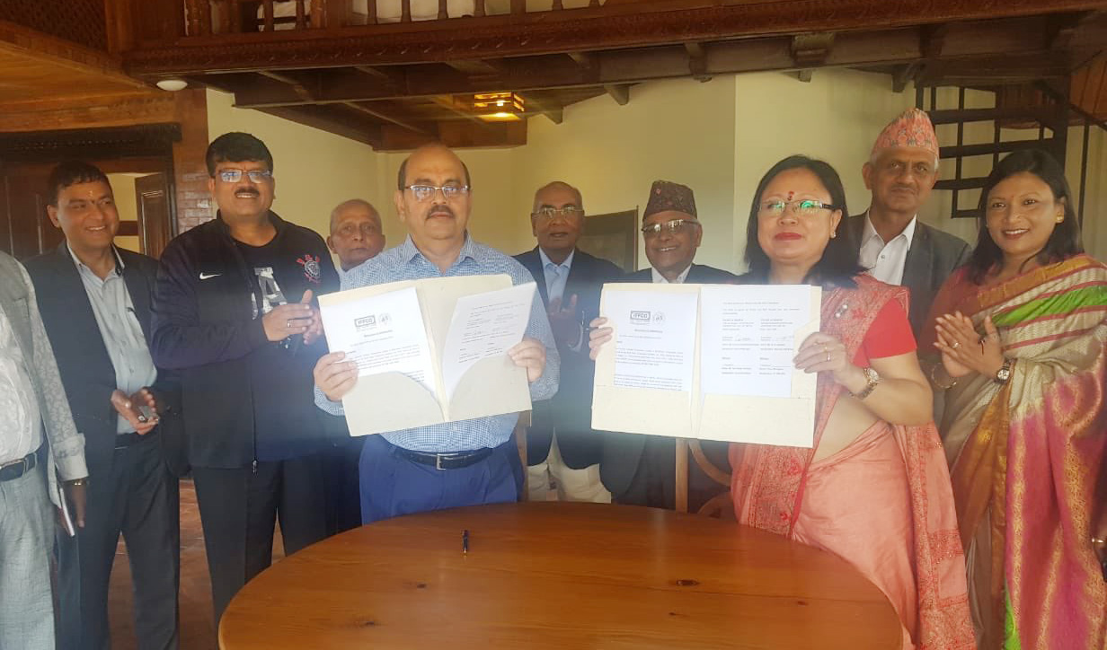 Photo of इफको देगा नेपाल कृषि को बढ़ावा, एमओयू पर हस्ताक्षर