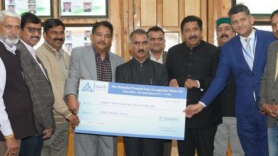 Photo of हिमाचल एसटीसीबी ने मुख्यमंत्री राहत कोष में दिये 2 करोड़ रुपये