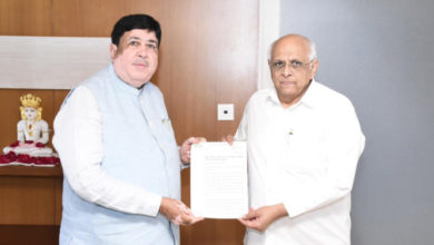 Photo of इफको: संघानी ने कलोल की स्वर्ण जयंती समारोह के लिए सीएम को किया आमंत्रित