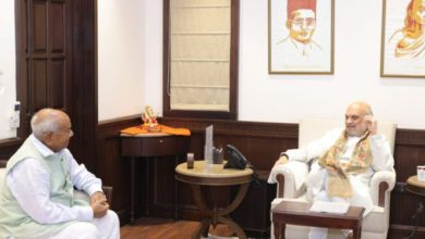Photo of अवस्थी की शाह से मुलाकात; इफको की गतिविधियों के बारे में दी जानकारी