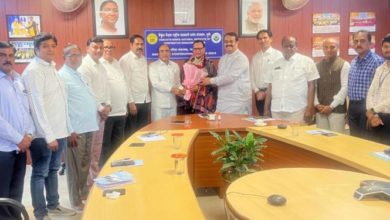 Photo of सुरेश वाबले ने की वामनिकॉम डायरेक्टर से मुलाकात