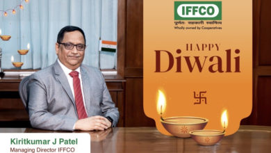 Photo of इफको एमडी ने दीवाली की दी शुभकामनाएँ, किसान-केंद्रित नवाचारों को किया रेखांकित