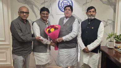 Photo of संघाणी ने अमूल चेयरमैन का एनसीयूआई मुख्यालय में किया स्वागत