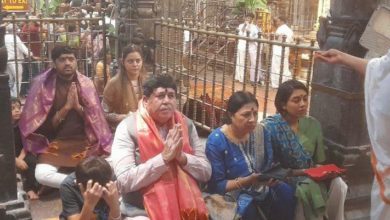 Photo of इफको अध्यक्ष संघानी ने तिरुमला मंदिर में किए दर्शन