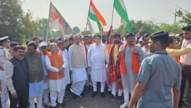 Photo of संघानी ने वडोदरा में राज्यपाल के साथ यूनिटी मार्च में की भागीदारी