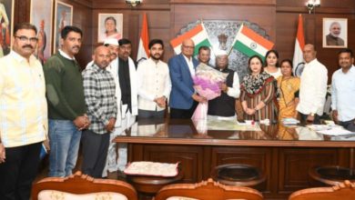 Photo of अहिल्यानगर डीसीसीबी प्रतिनिधिमंडल की राजस्थान के राज्यपाल से शिष्टाचार भेंट