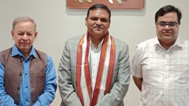 Photo of आणंद में मराठे ने मीनश को पुनर्नियुक्ति पर दी बधाई