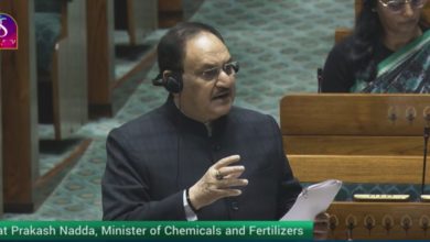 Photo of उर्वरकों की कमी नहीं, इफको का उत्पादन 93 लाख मीट्रिक टन के पार: नड्डा