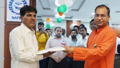 Photo of नेफेड के एमडी ने स्वतंत्रता दिवस पर कर्मचारियों को किया सम्मानित